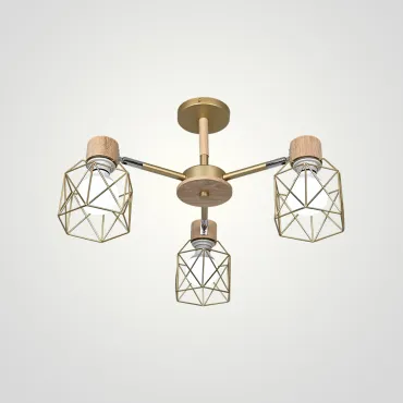 Потолочная люстра CORF B3 Champagne 3 lamps