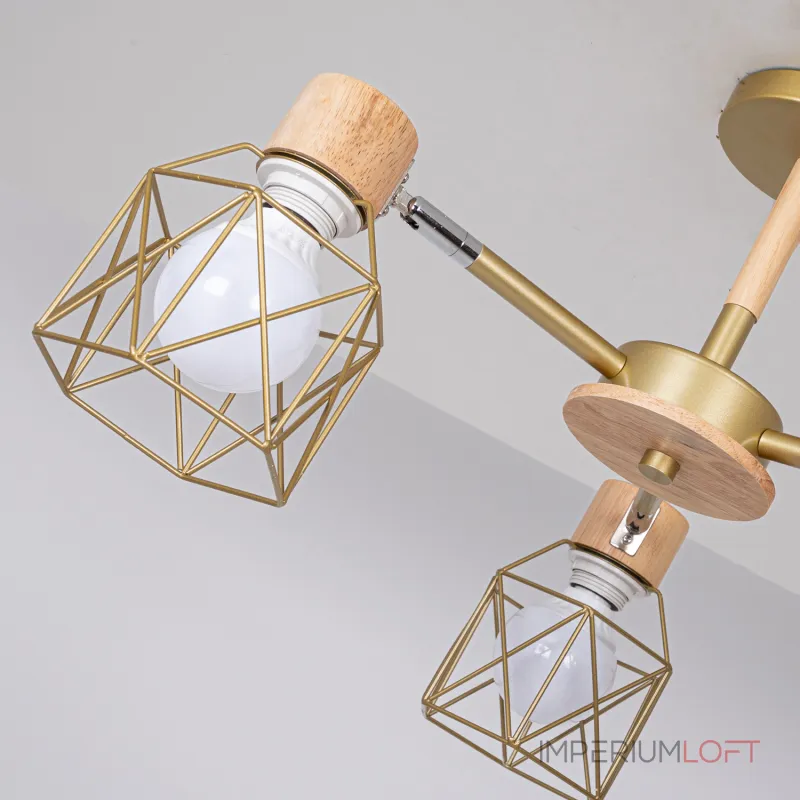 Потолочная люстра CORF B3 Champagne 3 lamps