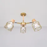 Потолочная люстра CORF B3 Champagne 3 lamps