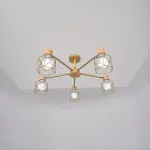 Потолочная люстра CORF B3 Champagne 5 lamps