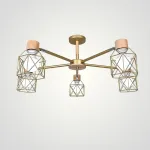 Потолочная люстра CORF B3 Champagne 5 lamps