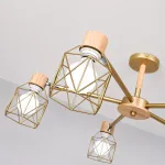 Потолочная люстра CORF B3 Champagne 5 lamps