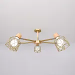 Потолочная люстра CORF B3 Champagne 5 lamps