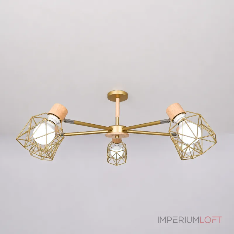 Потолочная люстра CORF B3 Champagne 5 lamps Потолочная люстра CORF B3 Champagne 5 lamps