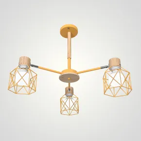 Потолочная люстра CORF B3 Yellow 3 lamps