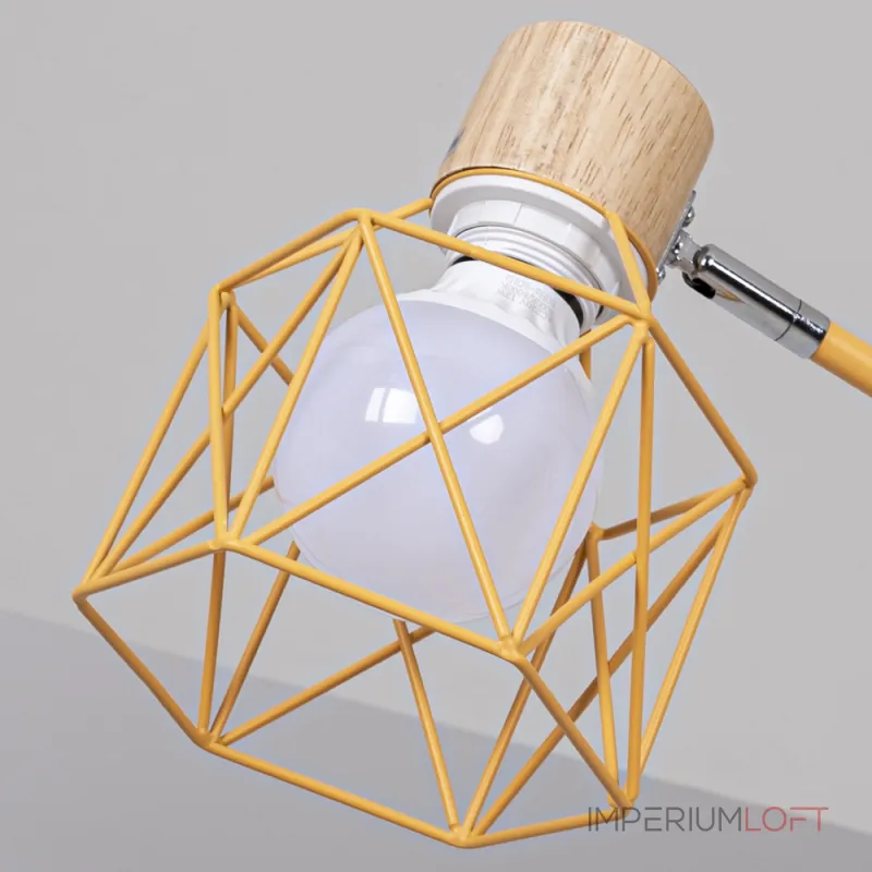 Потолочная люстра CORF B3 Yellow 3 lamps