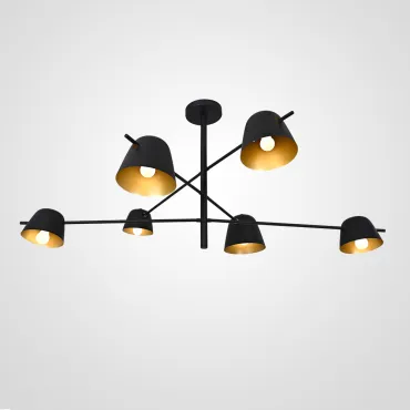 Люстра на штанге GODA Black