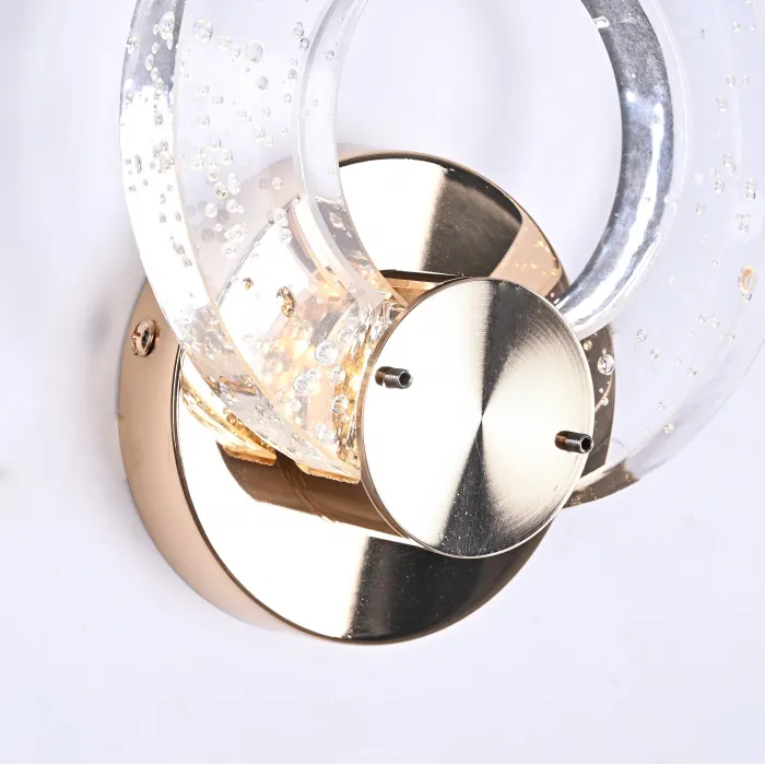 Бра Cleari Transparent Gold от ImperiumLoft