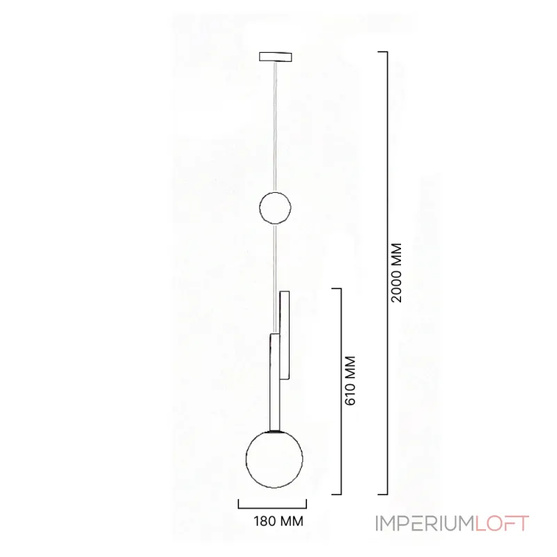 Подвесной светильник PANSY D18 Gold Подвесной светильник PANSY D18 Gold