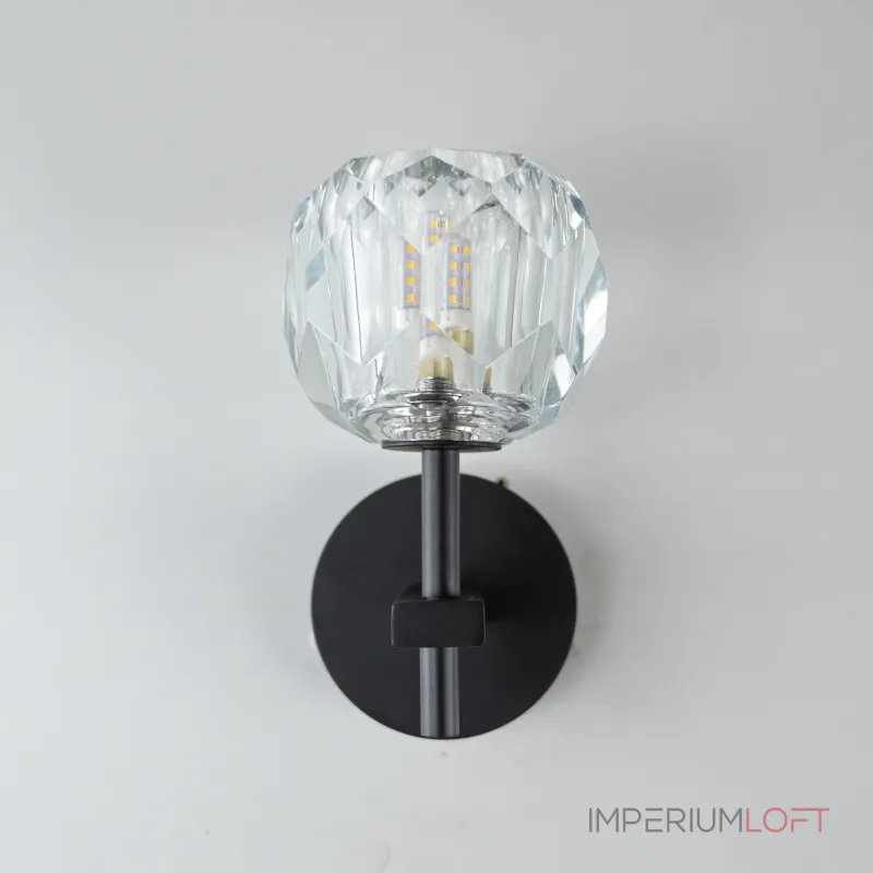 Бра Boule de Cristal Single Sconce Black от ImperiumLoft Бра Boule de Cristal Single Sconce Black от ImperiumLoft