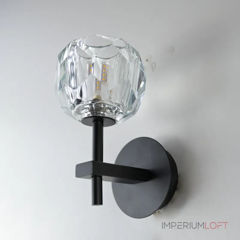 Бра Boule de Cristal Single Sconce Black от ImperiumLoft Бра Boule de Cristal Single Sconce Black от ImperiumLoft