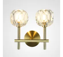 Бра Boule de Cristal Double Sconce Brass