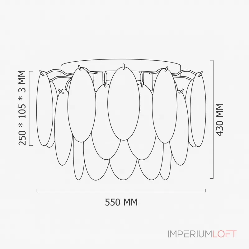 Потолочный светильник ImperiumLoft ESKIMOS 11005 от ImperiumLoft Потолочный светильник ImperiumLoft ESKIMOS 11005 от ImperiumLoft