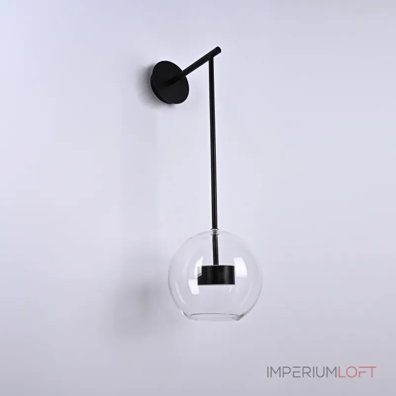 Настенный светильник BUBBLE B WALL Black от ImperiumLoft