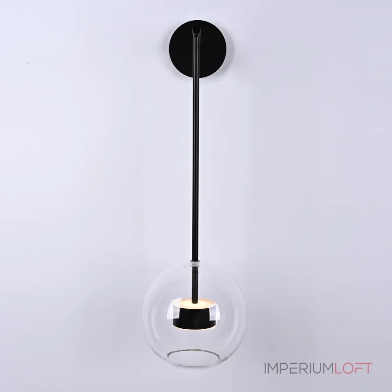 Настенный светильник BUBBLE B WALL Black от ImperiumLoft