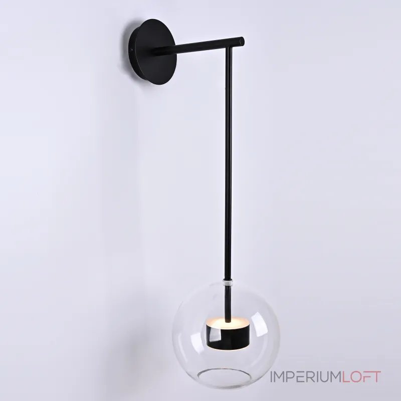 Настенный светильник BUBBLE B WALL Black от ImperiumLoft