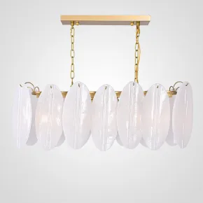 Люстра на штанге Angel Style Italian Murano Glass Rectangle L80