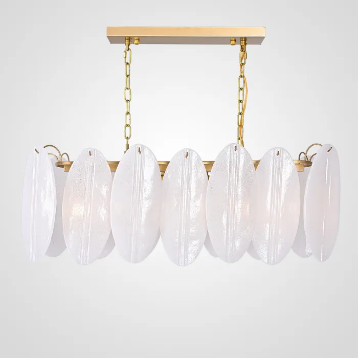 Люстра на штанге Angel Style Italian Murano Glass Rectangle L80