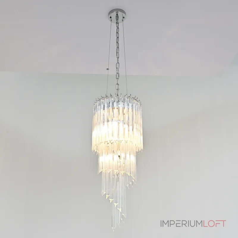 Подвесная люстра Odeon Chandelier Helix Clear 29
