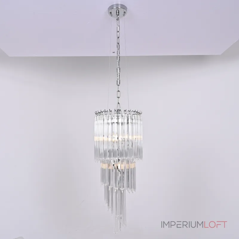 Подвесная люстра Odeon Chandelier Helix Clear 29