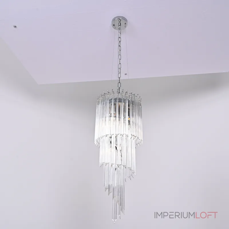 Подвесная люстра Odeon Chandelier Helix Clear 29