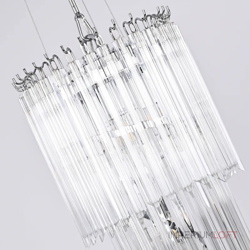 Подвесная люстра Odeon Chandelier Helix Clear 29