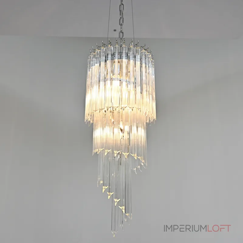 Подвесная люстра Odeon Chandelier Helix Clear 29
