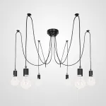 Люстра Spider Black L6 ImperiumLoft от ImperiumLoft Люстра Spider Black L6 ImperiumLoft от ImperiumLoft