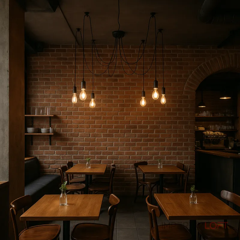 Люстра Spider Black L6 ImperiumLoft от ImperiumLoft Люстра Spider Black L6 ImperiumLoft от ImperiumLoft