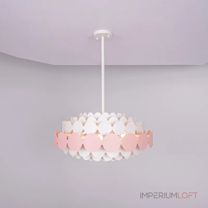 Люстра на штанге ASOLA D60 Pink by ImperiumLoft Люстра на штанге ASOLA D60 Pink by ImperiumLoft