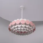 Люстра на штанге ASOLA D60 Pink by ImperiumLoft