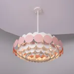 Люстра на штанге ASOLA D60 Pink by ImperiumLoft