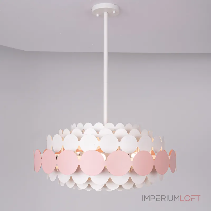 Люстра на штанге ASOLA D60 Pink by ImperiumLoft Люстра на штанге ASOLA D60 Pink by ImperiumLoft