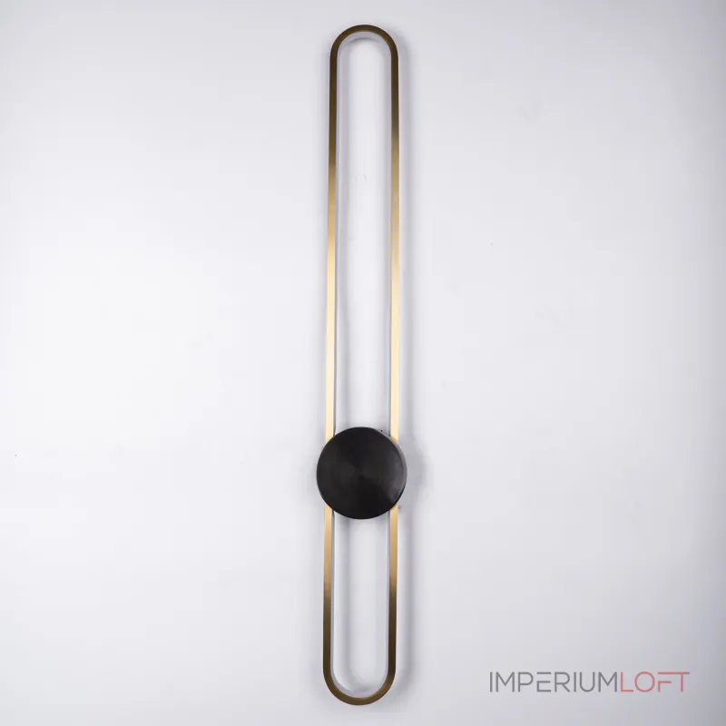 Настенный светильник HEIDY L H90 Brass Black Настенный светильник HEIDY L H90 Brass Black