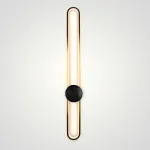 Настенный светильник HEIDY L H90 Brass Black