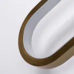 Настенный светильник HEIDY L H90 Brass Black
