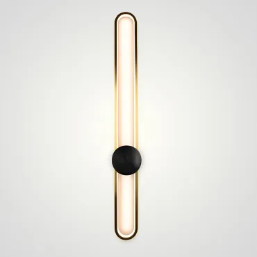 Настенный светильник HEIDY L H90 Brass Black