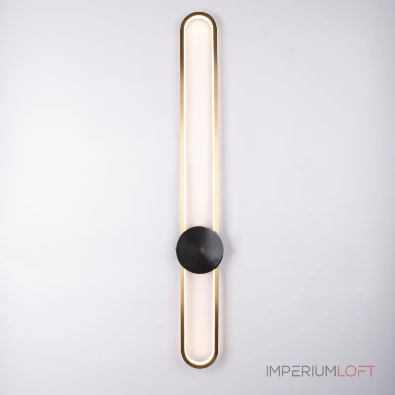 Настенный светильник HEIDY L H90 Brass Black Настенный светильник HEIDY L H90 Brass Black