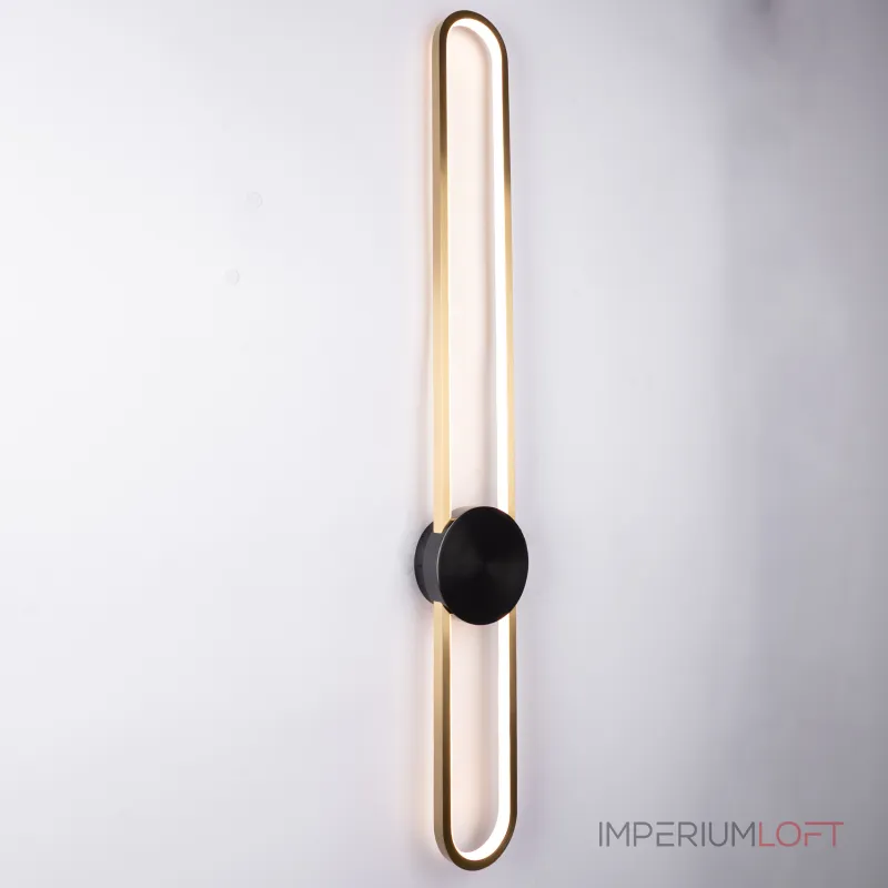 Настенный светильник HEIDY L H90 Brass Black Настенный светильник HEIDY L H90 Brass Black