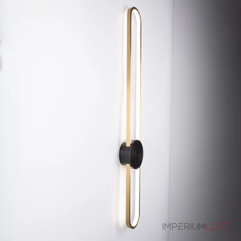 Настенный светильник HEIDY L H90 Brass Black Настенный светильник HEIDY L H90 Brass Black