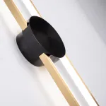 Настенный светильник HEIDY L H90 Brass Black