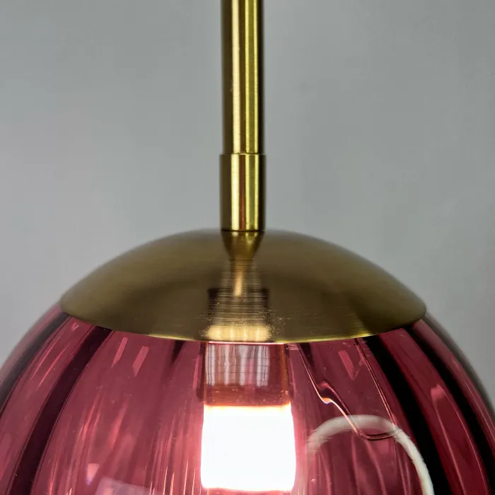 Подвесной светильник ASKA D150 purple от ImperiumLoft