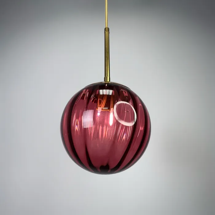 Подвесной светильник ASKA D150 purple от ImperiumLoft