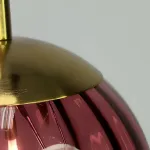 Подвесной светильник ASKA D150 purple от ImperiumLoft