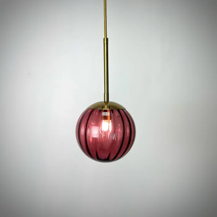 Подвесной светильник ASKA D150 purple от ImperiumLoft