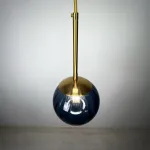 Подвесной светильник ASKA D150 Blue от ImperiumLoft