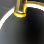 Подвесной светильник BABETTA RING 1 L280 brass 4000К от ImperiumLoft