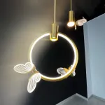 Подвесной светильник BABETTA RING 1 L280 brass 4000К от ImperiumLoft