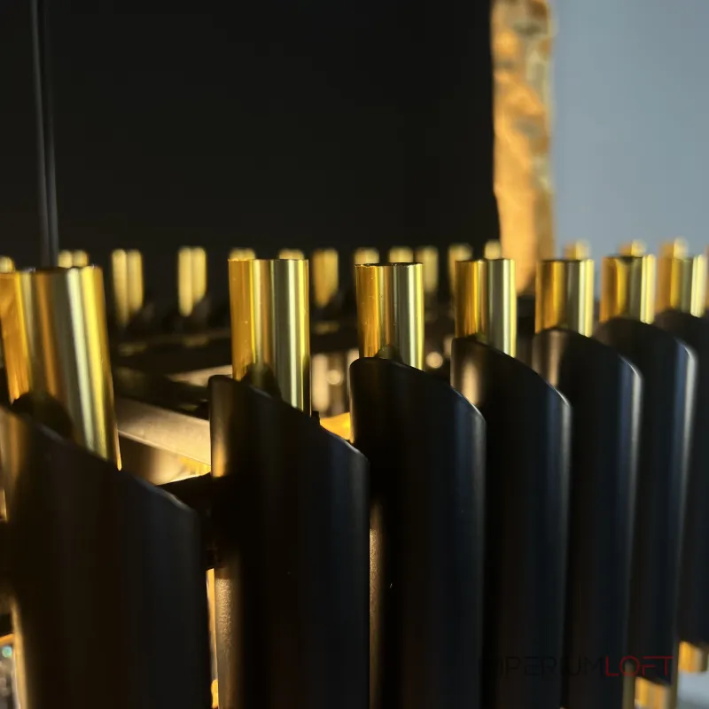 Подвесная люстра Empire Black Rectangular Chandelier Crystal Подвесная люстра Empire Black Rectangular Chandelier Crystal