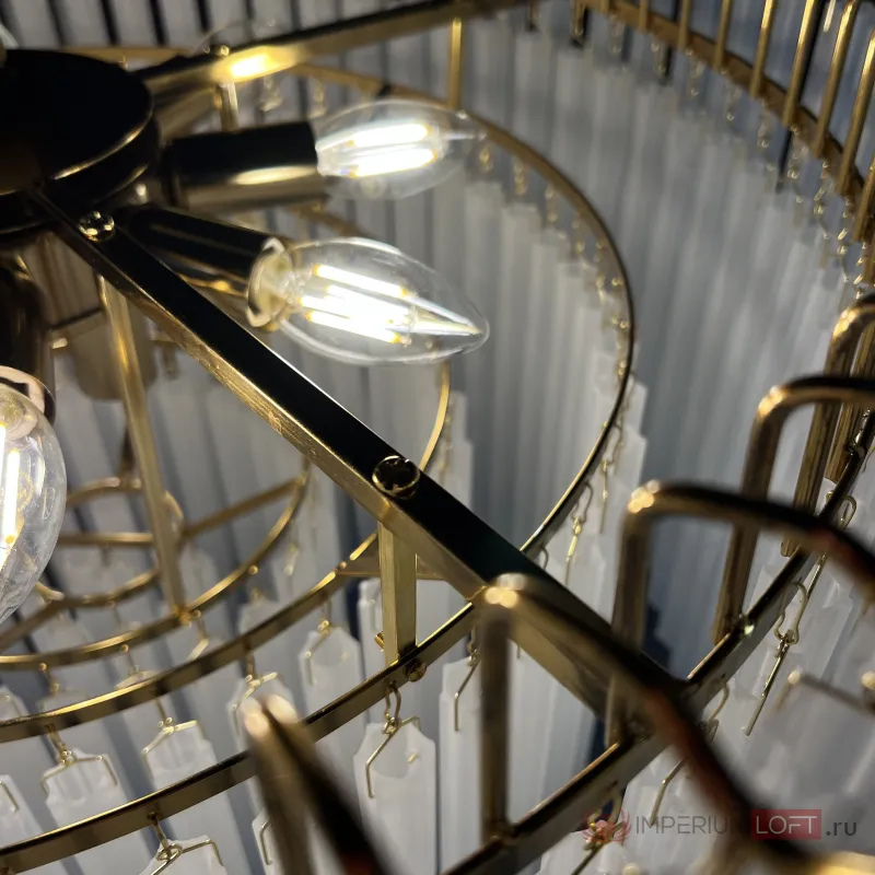 Люстра Eich Chandelier Nova Round от ImperiumLoft